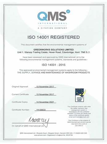 Washrooms_Accreditations_QMS_14001